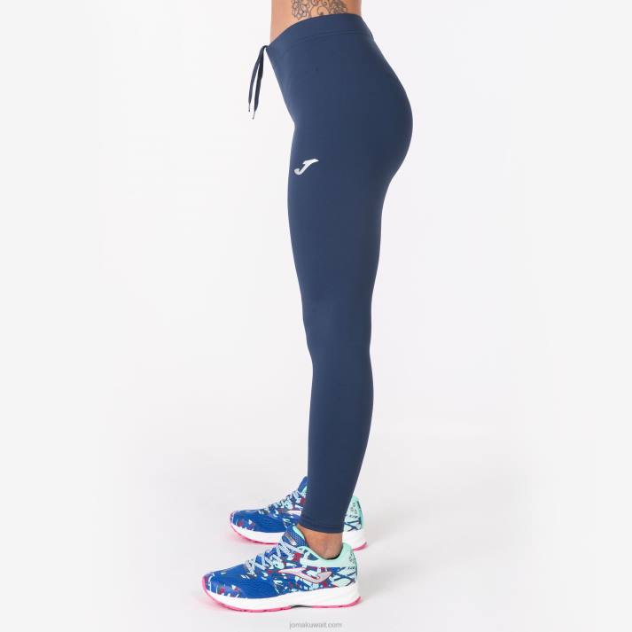 Joma 82P4R2629 الأزرق الداكن لباس ضيق طويل أوليمبيا نحيف