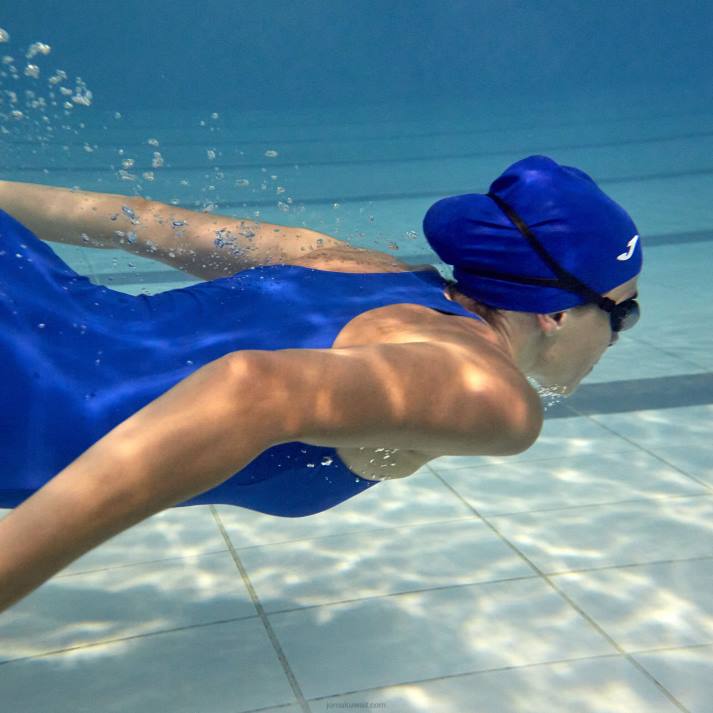 Joma 82P4R2647 الأزرق الملكي سبلاش ملابس السباحة نحيف