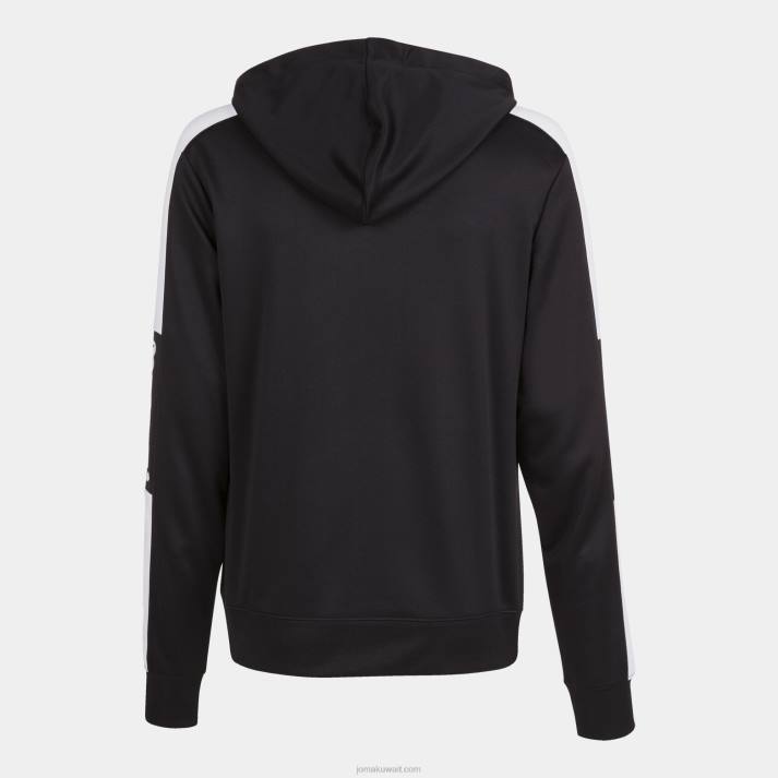 Joma 82P4R2648 أسود أبيض بطولة سترة مقنعين الرابع نحيف