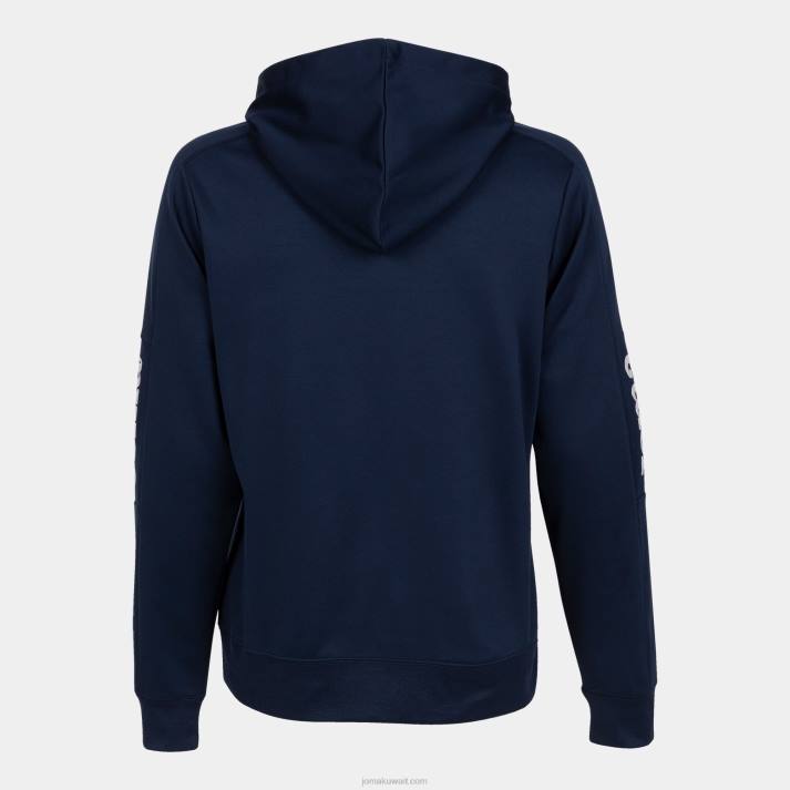 Joma 82P4R2651 الأزرق الداكن بطولة سترة مقنعين الرابع نحيف