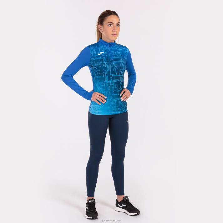 Joma 82P4R2656 الأزرق الملكي قميص من النوع الثقيل النخبة الثامن نحيف