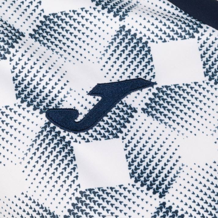 Joma 82P4R2658 أبيض كحلي قميص بأكمام قصيرة سوبر نوفا iii نحيف