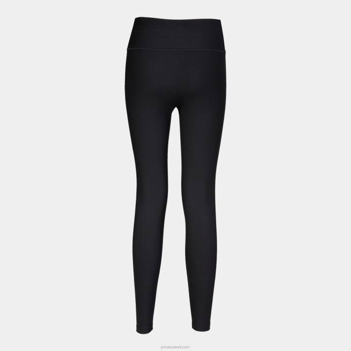 Joma 82P4R2666 أسود لباس ضيق طويل نحيف