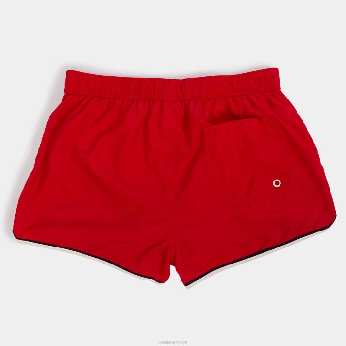 Joma 82P4R2675 أحمر أزرق كحلي جذوع السباحة أرناو رجال