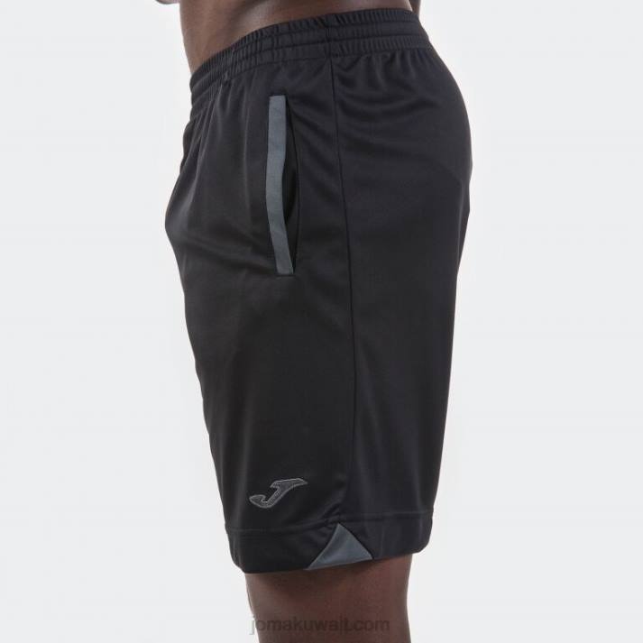 Joma 82P4R2682 أسود شورت برمودا ميامي رجال