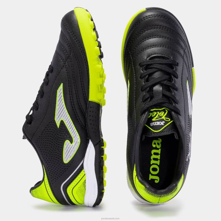 Joma 82P4R2697 أسود حذاء كرة القدم توليدو 22 تيرف جونيور