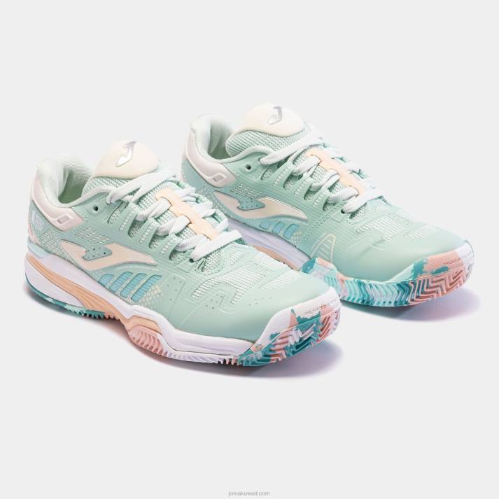 Joma 82P4R2698 الفيروز الوردي حذاء سلام جونيور 23 كلاي جونيور