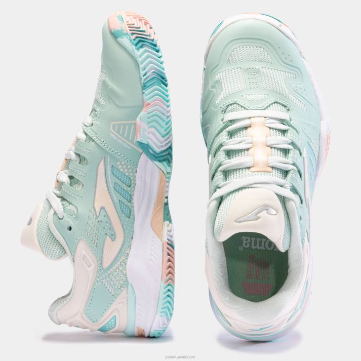 Joma 82P4R2698 الفيروز الوردي حذاء سلام جونيور 23 كلاي جونيور