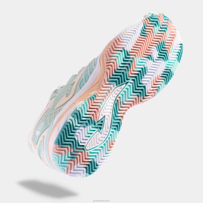 Joma 82P4R2698 الفيروز الوردي حذاء سلام جونيور 23 كلاي جونيور