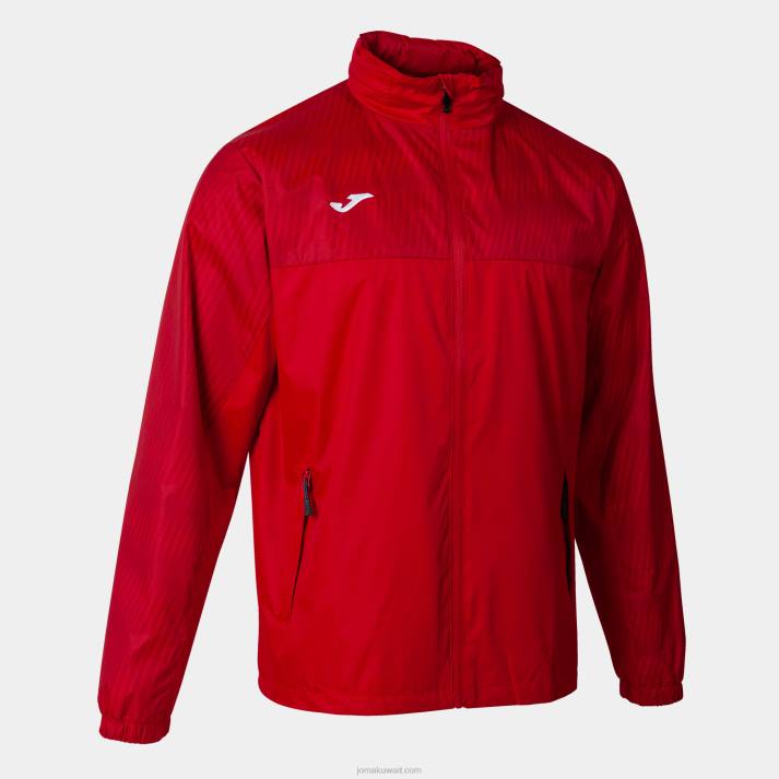 Joma 82P4R269 أحمر Rainjacket مونتريال رجال