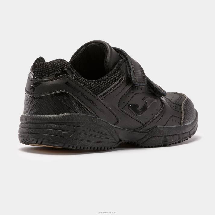 Joma 82P4R2702 أسود مدرسة احذية عادية 21 صغار