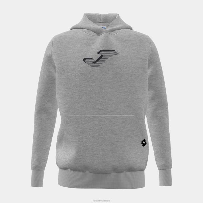 Joma 82P4R2703 مزيج الرمادي سترة مقنعين جاما صغار