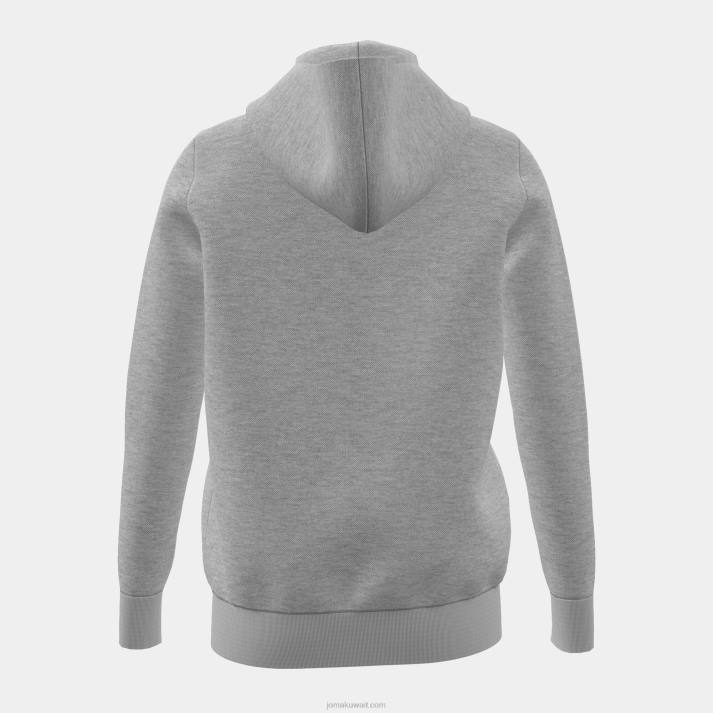 Joma 82P4R2703 مزيج الرمادي سترة مقنعين جاما صغار