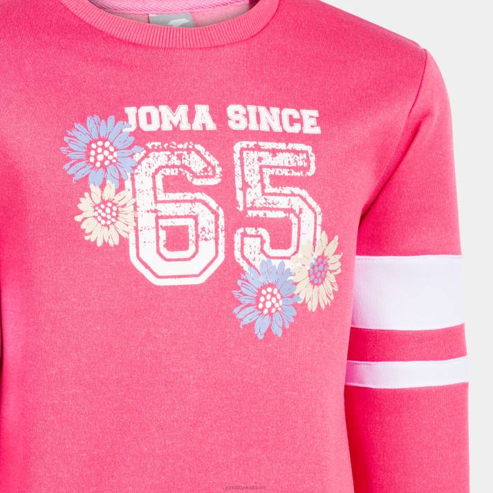 Joma 82P4R2706 لون القرنفل سويت شيرت فتاة حنا