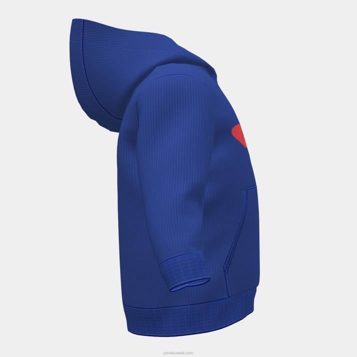 Joma 82P4R2710 أزرق سترة مقنعين صغار الأسد