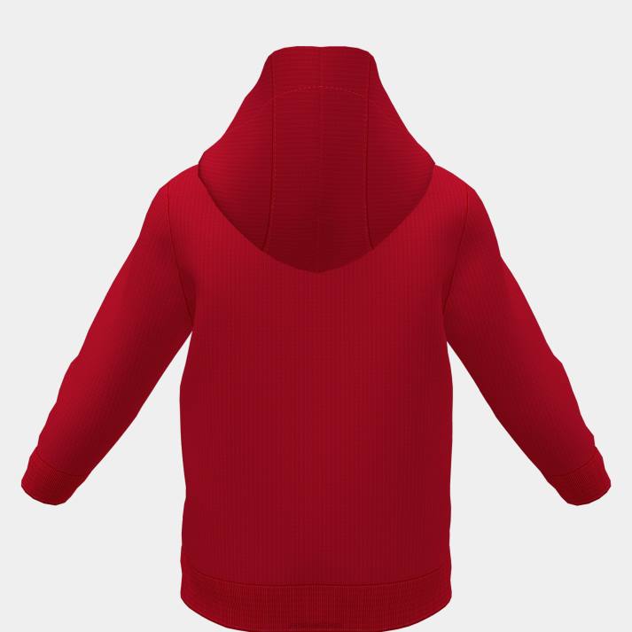 Joma 82P4R2716 أحمر سترة مقنعين صغار الأسد