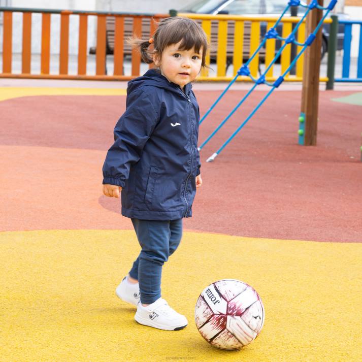 Joma 82P4R2719 الأزرق الداكن سترة واقية صغار الأسد