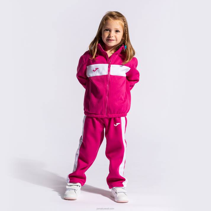 Joma 82P4R2720 ضارب الى الحمرة بدلة رياضية صغار شريط