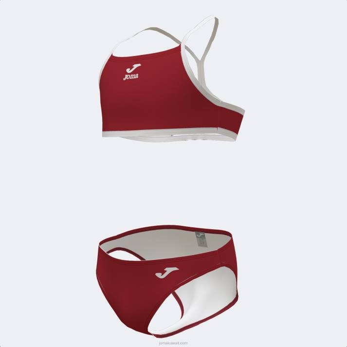 Joma 82P4R2724 أحمر فتاة بيكيني سانتا مونيكا