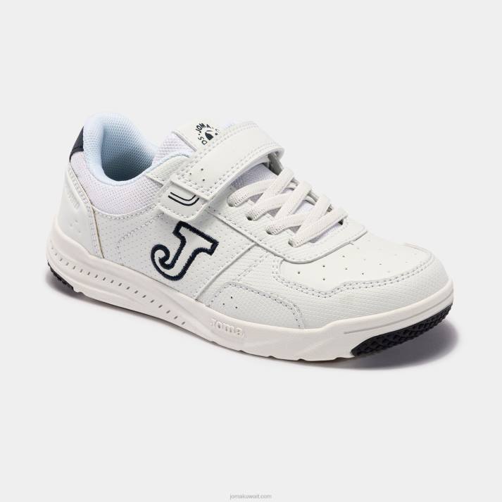Joma 82P4R2743 أبيض كحلي حذاء كاجوال هارفارد 22 جونيور