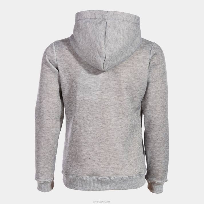 Joma 82P4R2745 مزيج الرمادي سترة فتاة مقنعين الأسد