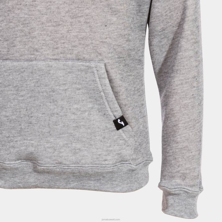 Joma 82P4R2745 مزيج الرمادي سترة فتاة مقنعين الأسد