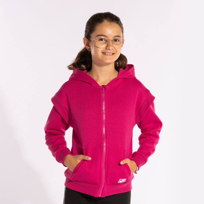 Joma 82P4R2761 ضارب الى الحمرة سترة فتاة الأسد مقنعين