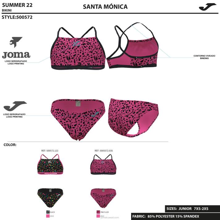 Joma 82P4R2773 لون القرنفل فتاة بيكيني سانتا مونيكا