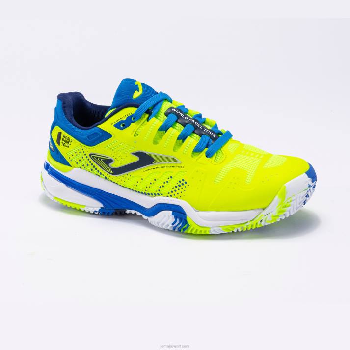 Joma 82P4R2793 الفلورسنت الأصفر الأزرق الملكي حذاء سلام جونيور 23 كلاي جونيور