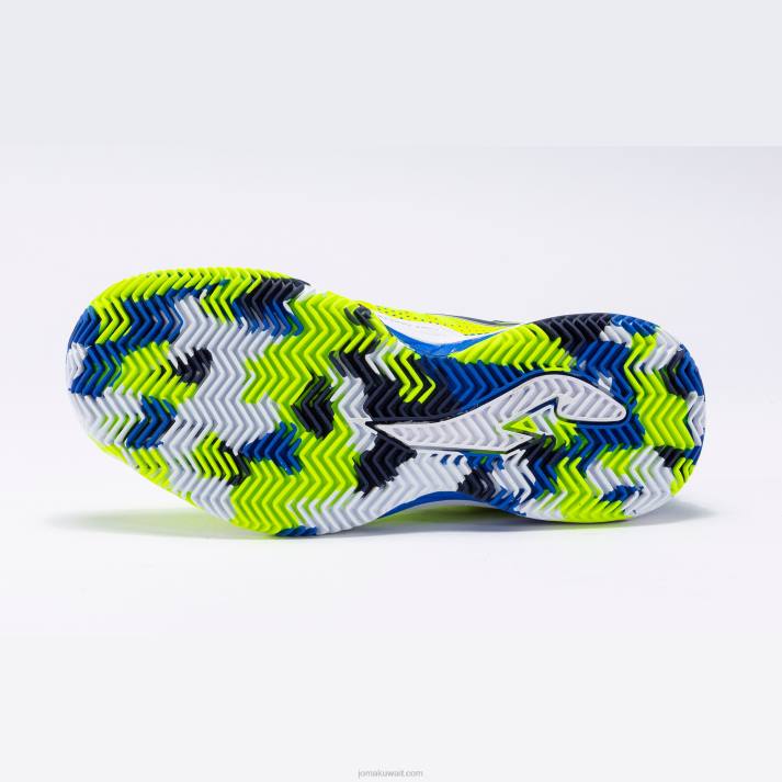 Joma 82P4R2793 الفلورسنت الأصفر الأزرق الملكي حذاء سلام جونيور 23 كلاي جونيور