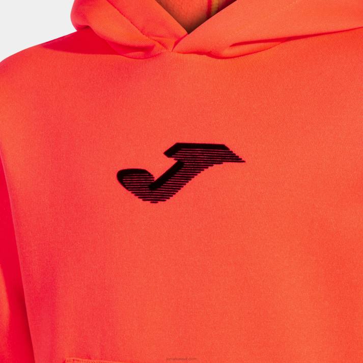 Joma 82P4R2803 نيون المرجان سترة مقنعين جاما صغار