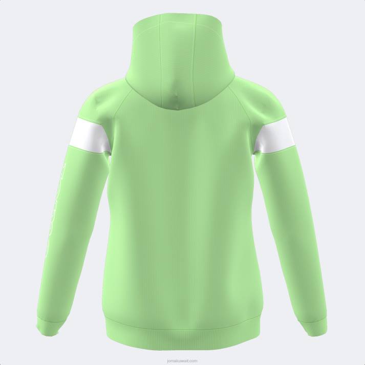 Joma 82P4R2806 أخضر مقنع سترة فتاة بارك