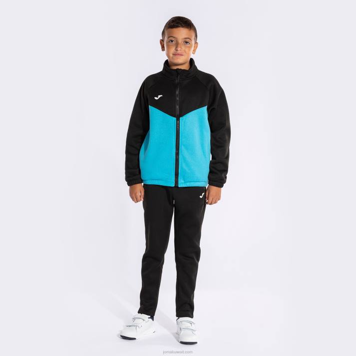 Joma 82P4R2808 الفلورسنت الفيروز الأسود حديقة فتى رياضية