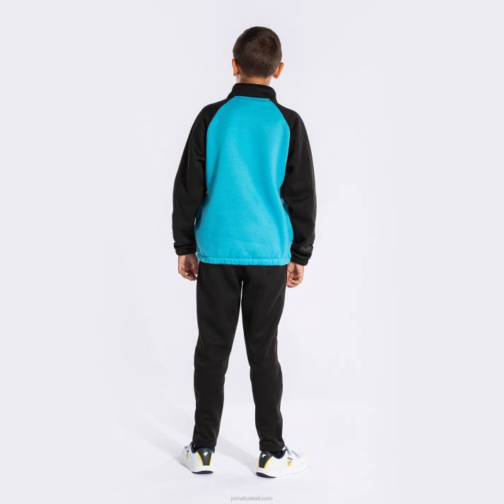 Joma 82P4R2808 الفلورسنت الفيروز الأسود حديقة فتى رياضية