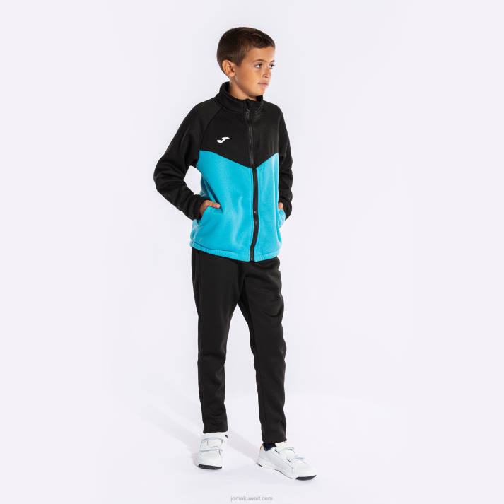 Joma 82P4R2808 الفلورسنت الفيروز الأسود حديقة فتى رياضية