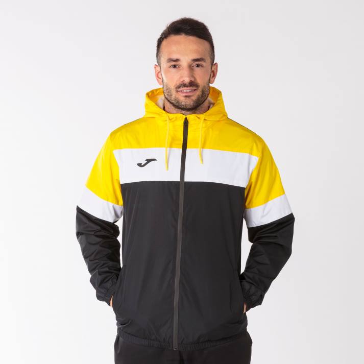 Joma 82P4R280 أصفر مسود طاقم سترة المطر رابعا رجال