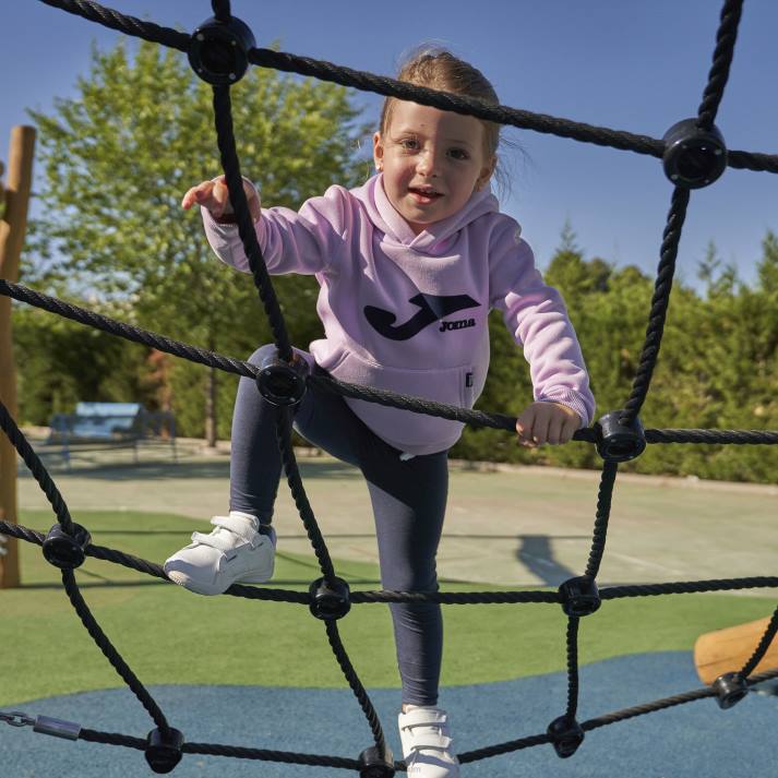 Joma 82P4R2812 أرجواني سترة مقنعين صغار الأسد