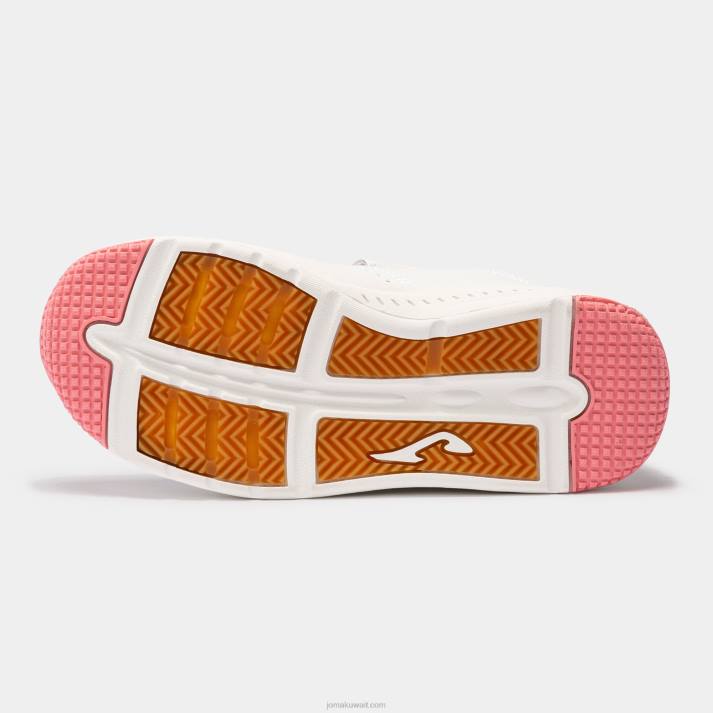 Joma 82P4R2815 وردي أبيض الاحذية الكاجوال تلعب 22 صغار