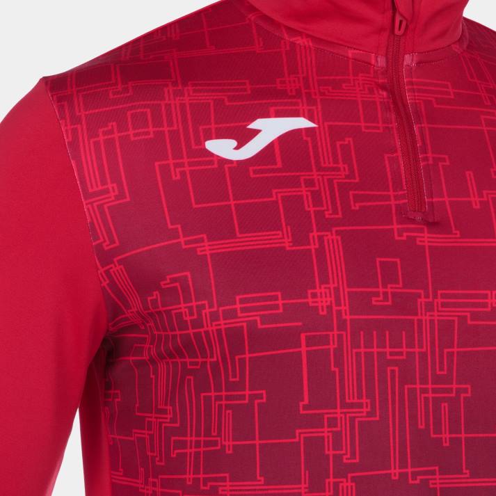 Joma 82P4R2838 أحمر قميص من النوع الثقيل النخبة الثامن رجال