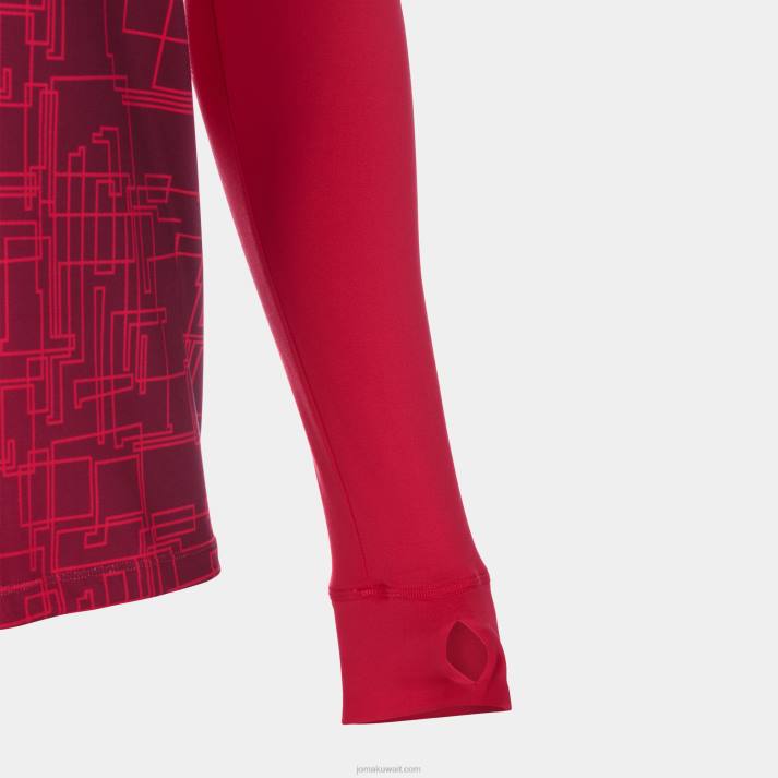 Joma 82P4R2838 أحمر قميص من النوع الثقيل النخبة الثامن رجال