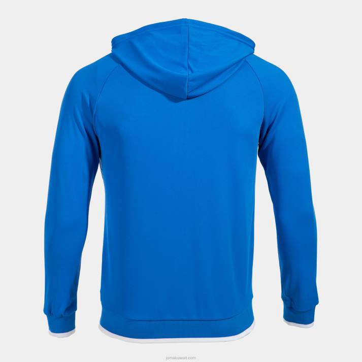 Joma 82P4R2839 أزرق ملكي أبيض سوبر نوفا II سترة مقنعين رجال