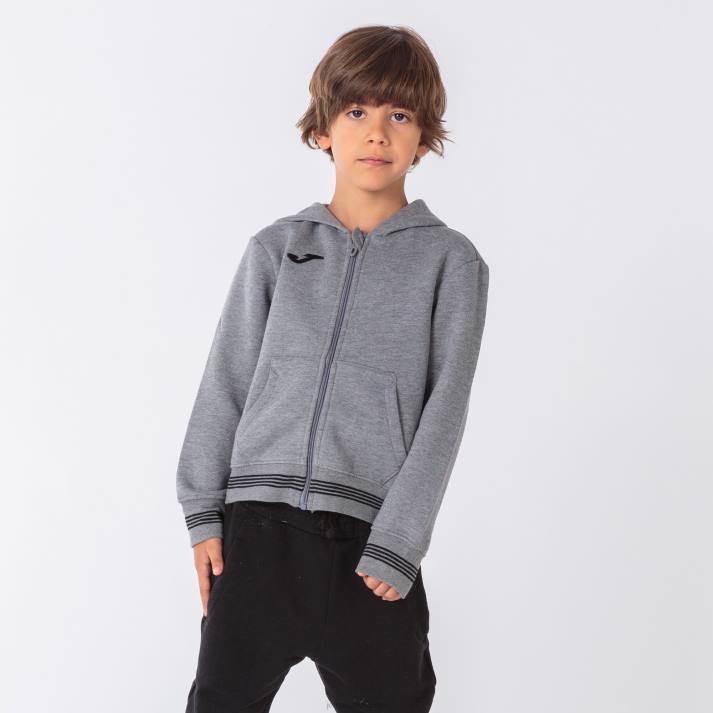 Joma 82P4R2852 مزيج الرمادي سترة مقنعين في الحرم الجامعي ثالثا رجال