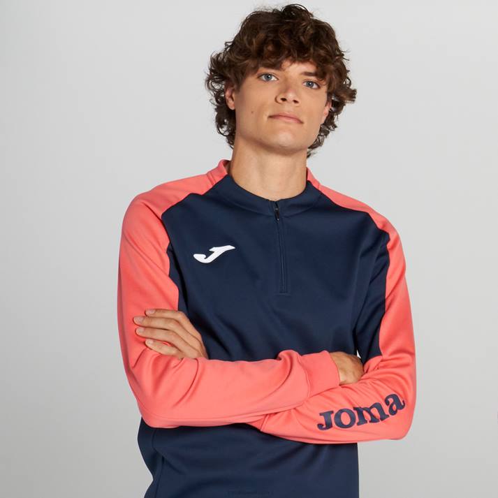 Joma 82P4R2863 الأزرق الداكن البرتقالي الفلوريسنت بطولة الايكولوجية البلوز رجال