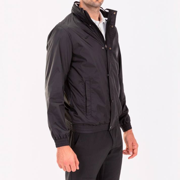 Joma 82P4R2885 أسود Rainjacket pasarela III رجال