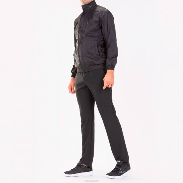 Joma 82P4R2885 أسود Rainjacket pasarela III رجال