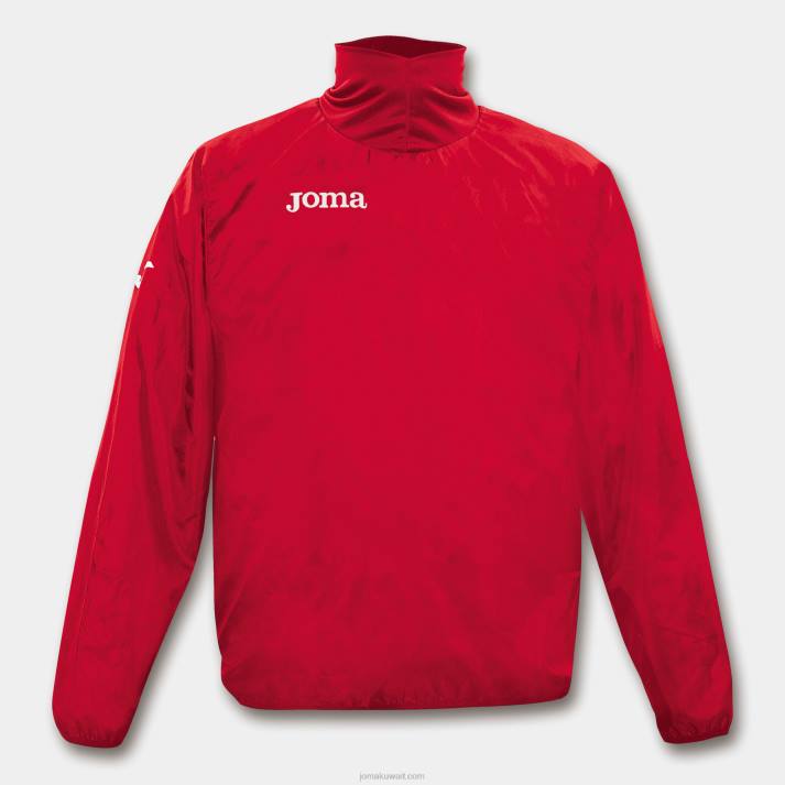 Joma 82P4R2905 أحمر سترة واقية من الرياح رجال