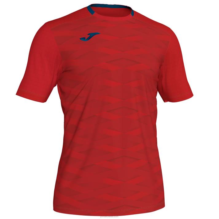 Joma 82P4R2939 أحمر قميص بأكمام قصيرة MySkin Academy رجال