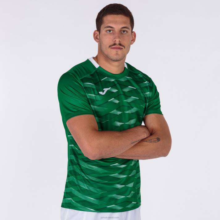 Joma 82P4R2943 أخضر قميص بأكمام قصيرة MySkin Academy رجال