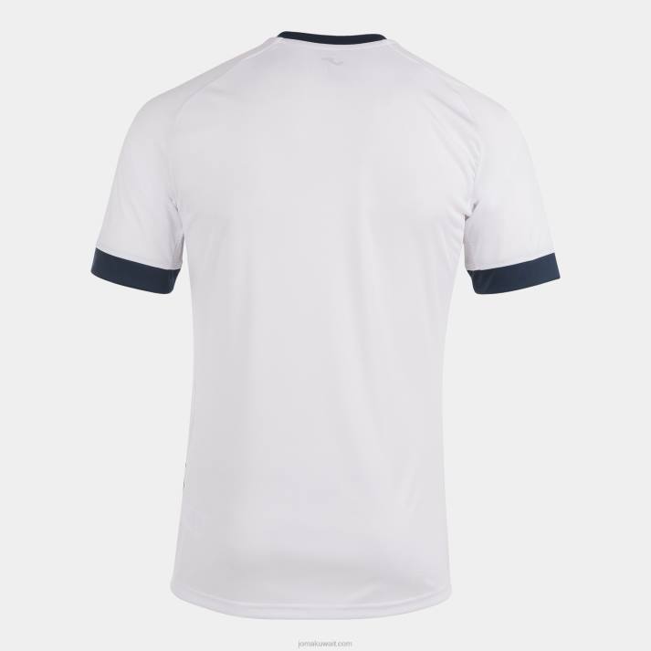 Joma 82P4R2945 أبيض كحلي قميص بأكمام قصيرة سوبر نوفا رجال