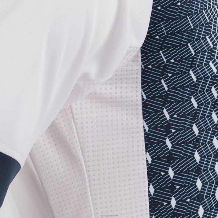 Joma 82P4R2945 أبيض كحلي قميص بأكمام قصيرة سوبر نوفا رجال